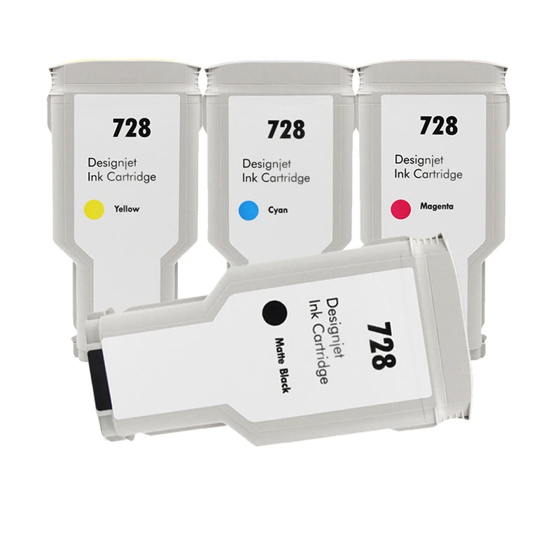 Ink Cartridge For HP 728 Compatible For FOR HP DesignJet FOR HP T830 T730 Full DesignJet Ink Cartridge F9J67A F9J66A F9J65A