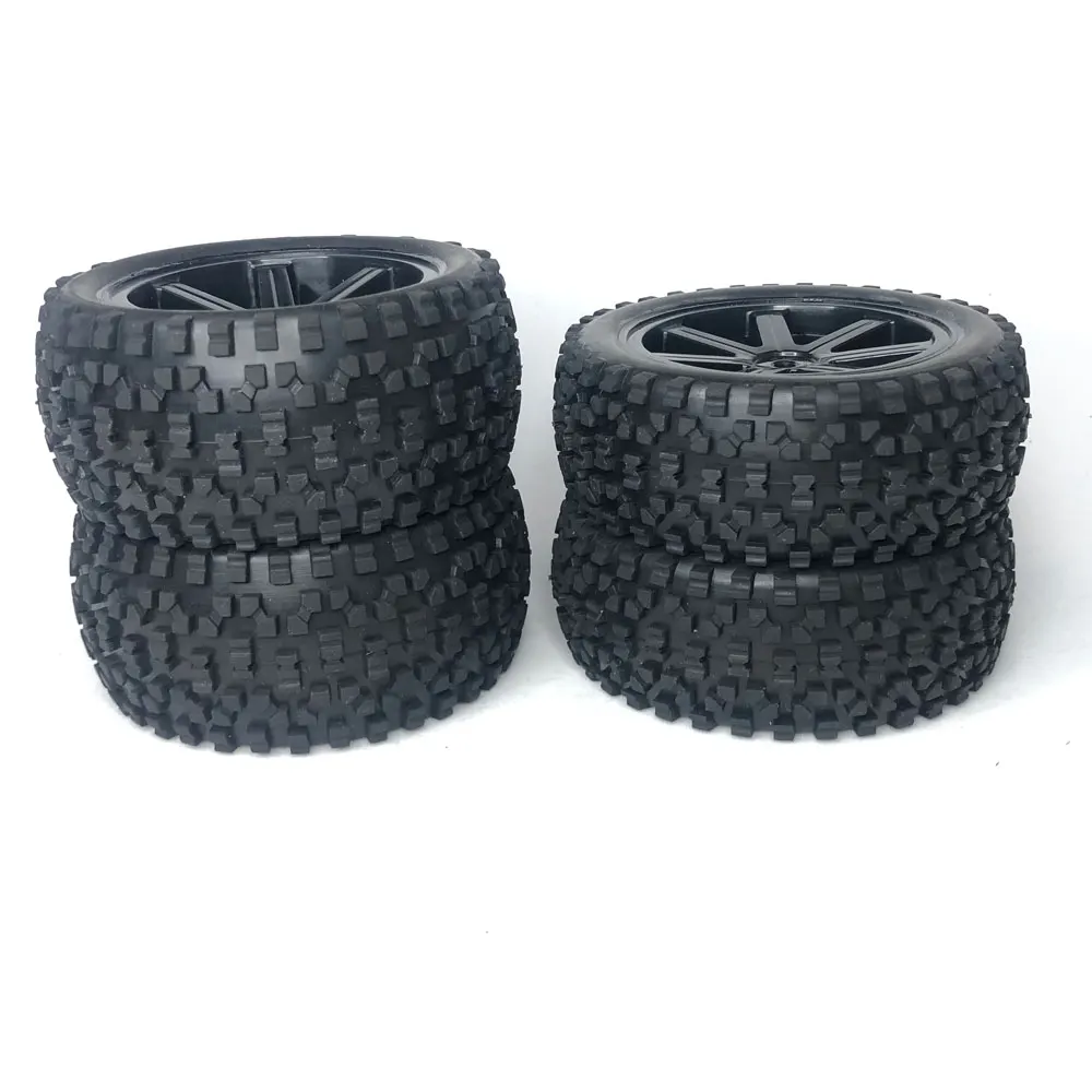 4PCS YSIDO 87mm Front Rear RC Car Tires Wheels For Redcat HPI HSP Traxxas ZD Racing RC 1/10 Off Road Buggy Car