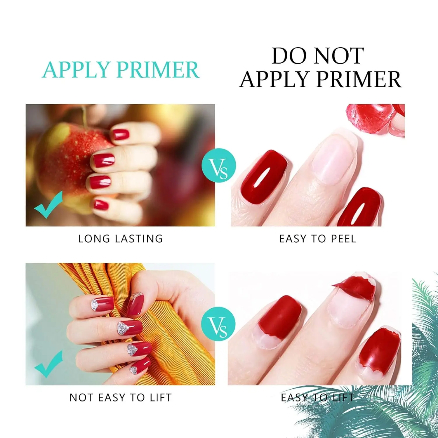 GELLEN-deshidratador de imprimación y preparación para uñas, 15ml, Kit de 2 uds., polvo acrílico, suministros para uñas, unión de esmalte seco al aire de larga duración