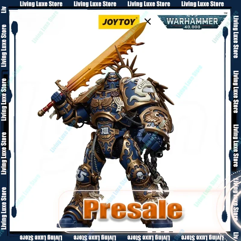 New [IN STOCK]JOYTOY Warhammer 40K 1/18 Action Figures Ultramarines Roboute Guilliman Collection Model Gift Toy for Kid Boy