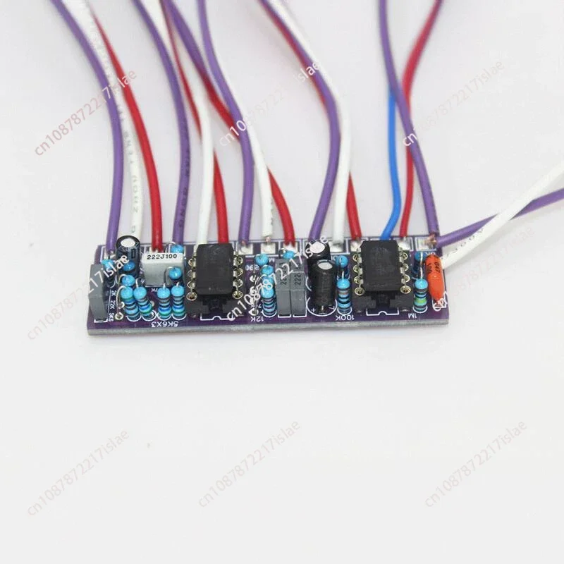 DIY Bass Bass Guitar Retrofit Upgrade with Built-in Three-piece Front Stage Circuit Analysis RB400 Preamp EQ
