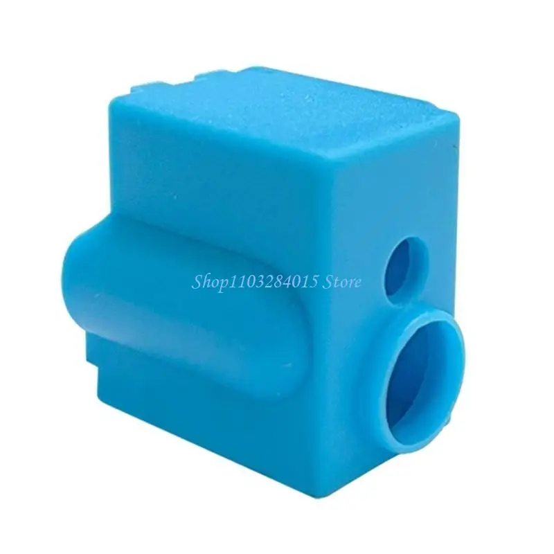 R6FF 1pc Volcano Beheizte Block Silikon Buchse Extruder Aluminium Heatbreak Abdeckung für C