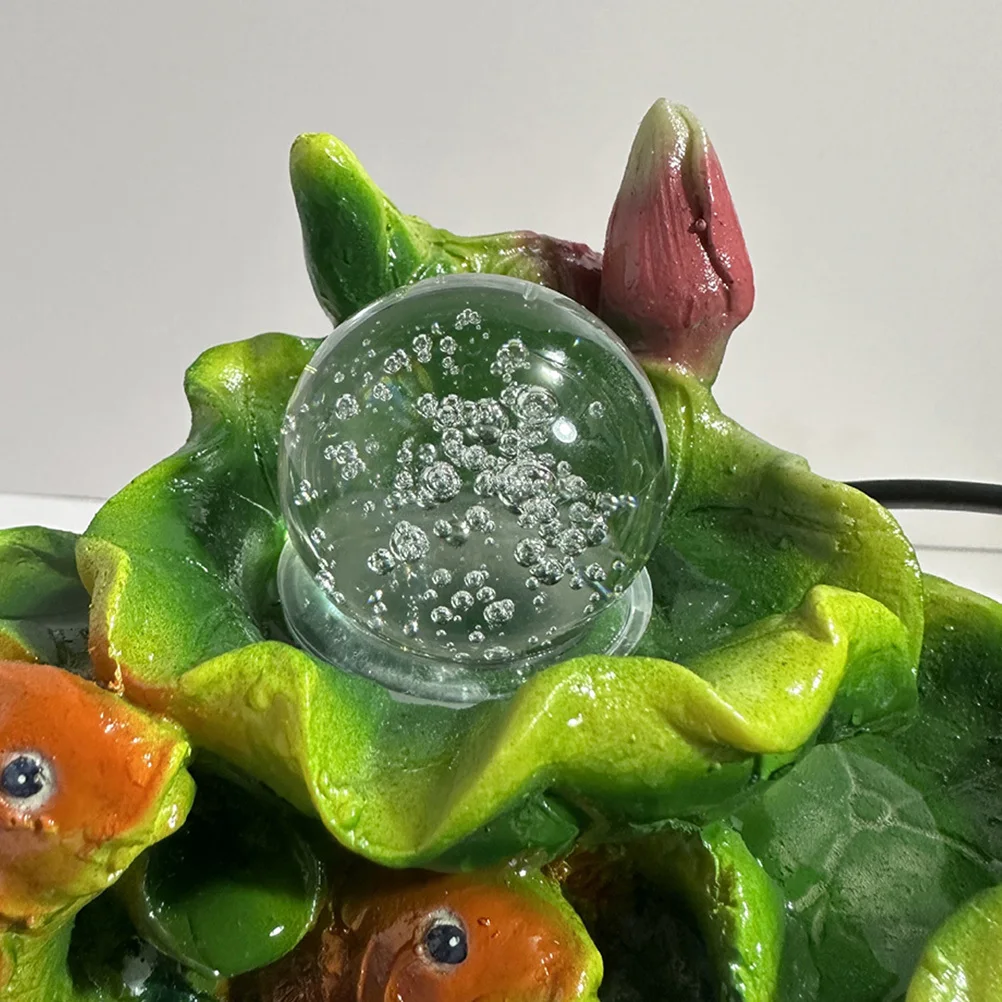 

1Set Crystal Bubble Ball Transparent Plastic Crystal Ornament Stylish Decorative Sphere Desk Porch Study Room Decor