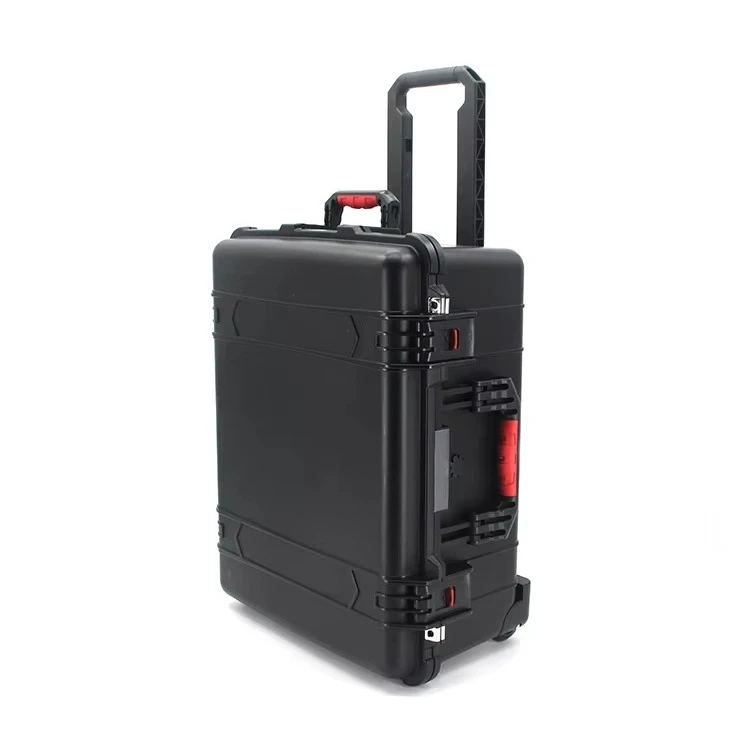High Quality PP Material Waterproof Tool Case with Trolley and Wheels OEM Customizable