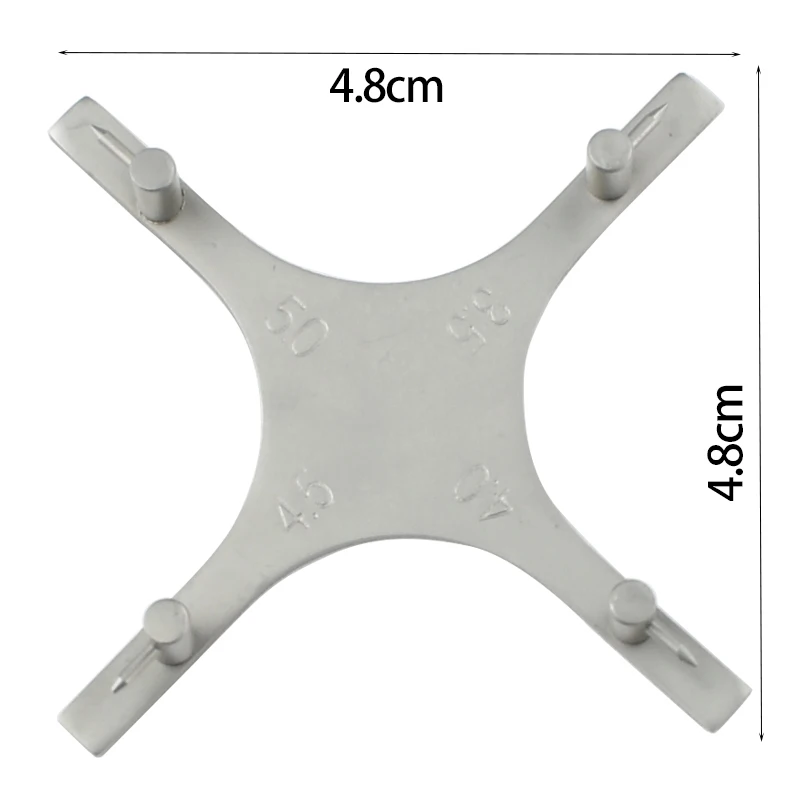 10Pcs Dental Lab Instruments Orthodontic Metal Brackets Boone Gauge Positioner Placement