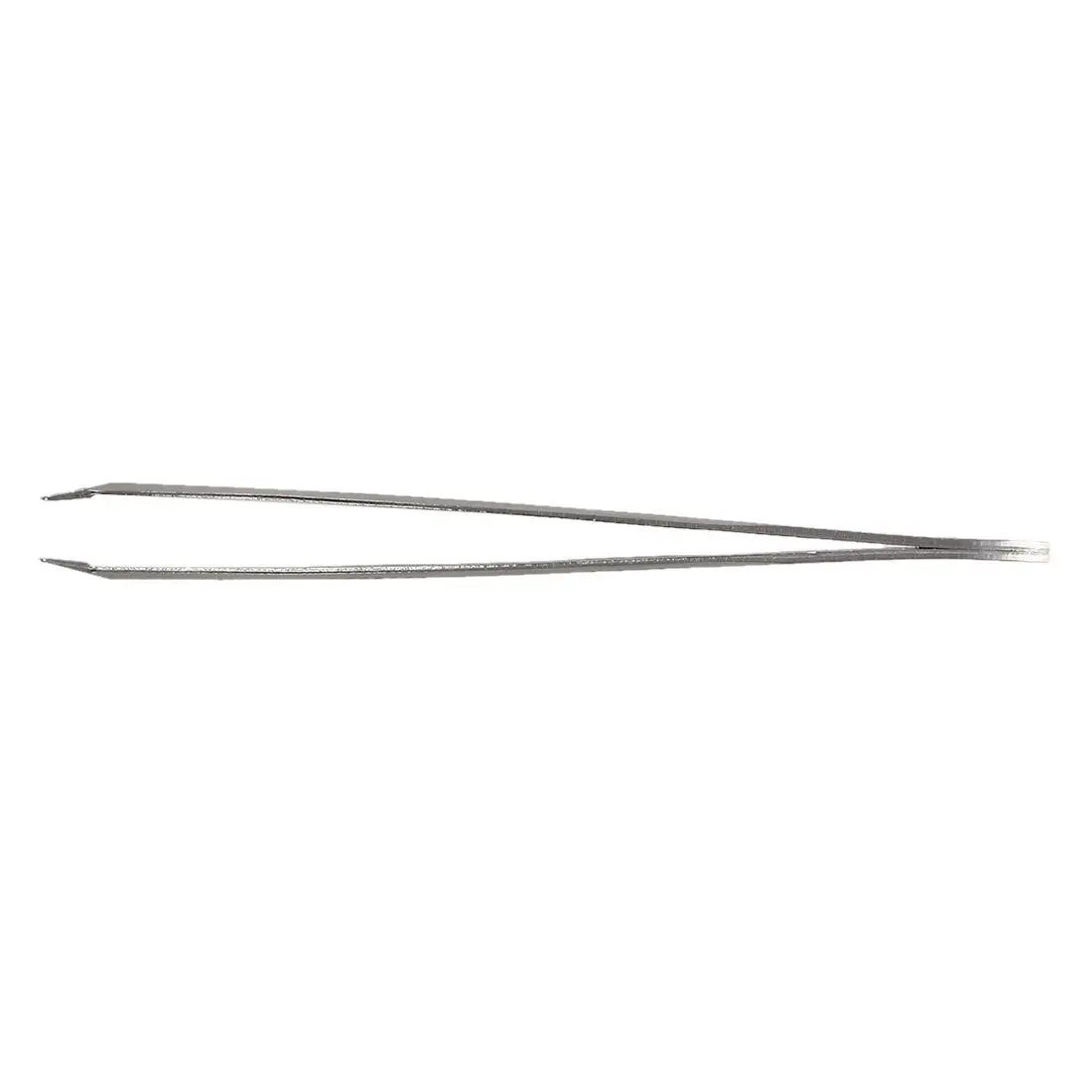 Silver Tone Stainless Steel 3.5" Length Tweezer for Eyebrow