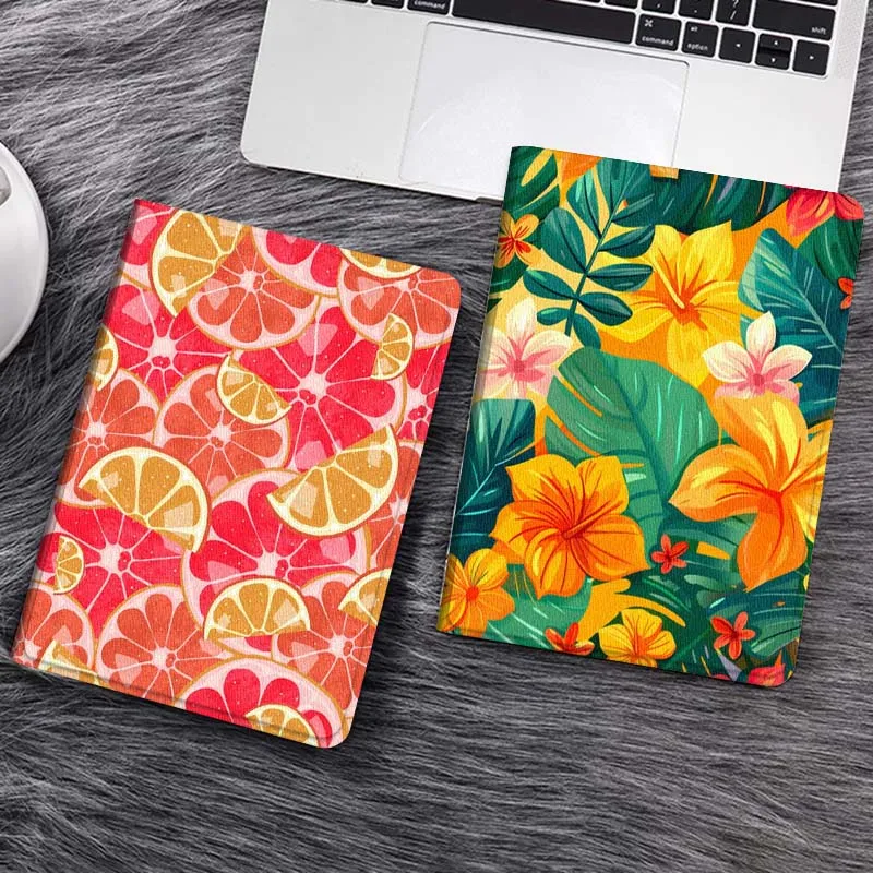 

Cartoon Grapefruit Fruit Slices Gift Tablet Case For Samsung Galaxy Tab S7 S8 S9 S10 FE Lite