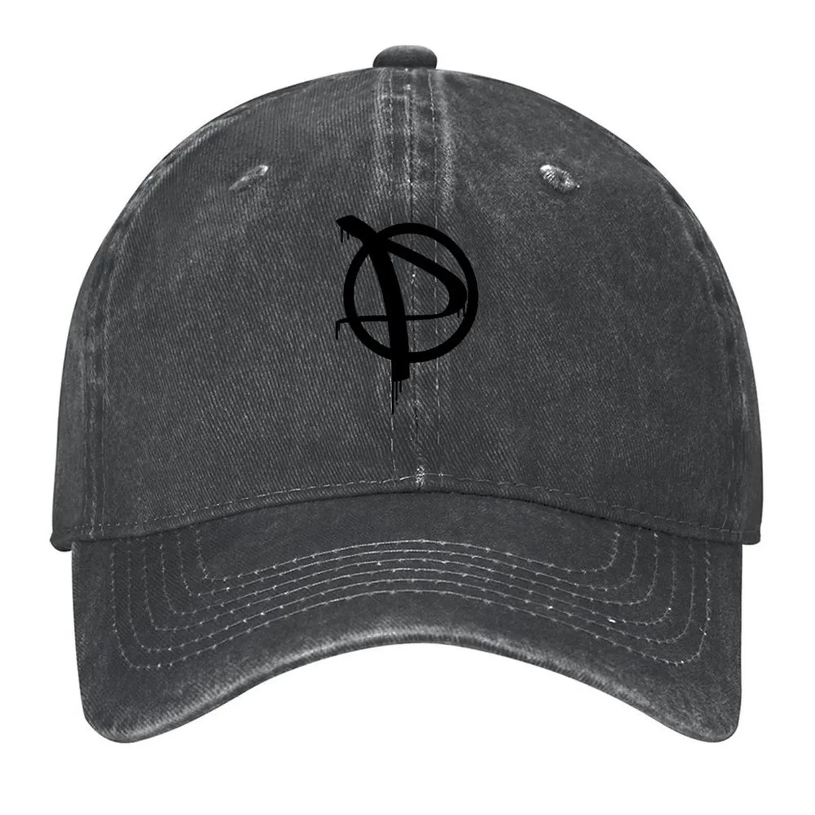 

P - circle graffiti sign Baseball Cap Streetwear Luxury man cap Sun Cap custom caps Women's Beach Visor Men's