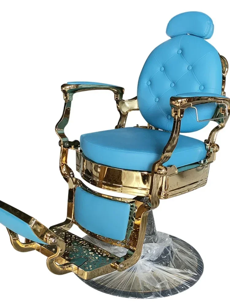 Chair Can Be Put down Retro Oil Head Shaving Chair