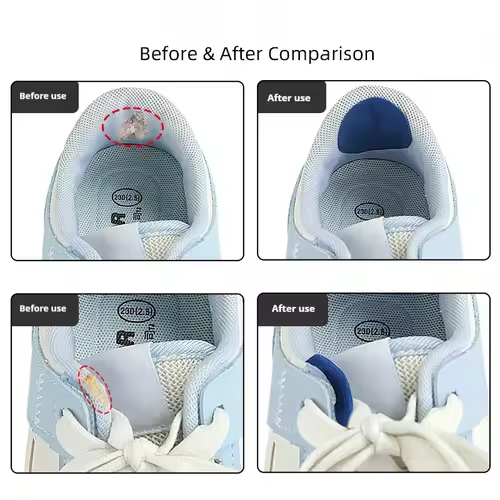 6pcs/1pack Sports Shoe Patches Shoes Damaged Side Edges Inner lining Sticker Shoe Heel Wear Repair Patch Foot Care products - Image 4