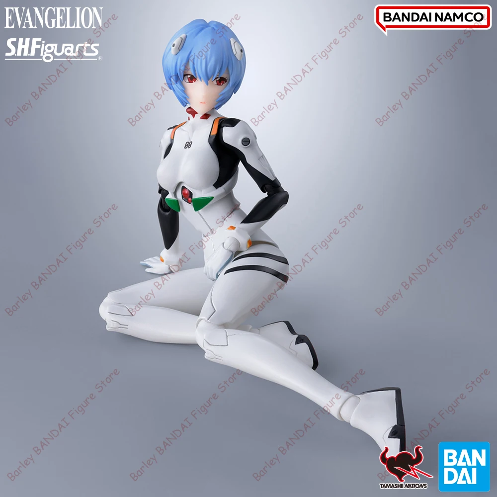 Auf Lager Original BANDAI Evangelion S.H.Figuarts REI AYANAMI Anime Action Figure Sammlung Modell Spielzeug Urlaub Geschenke Für Kinder