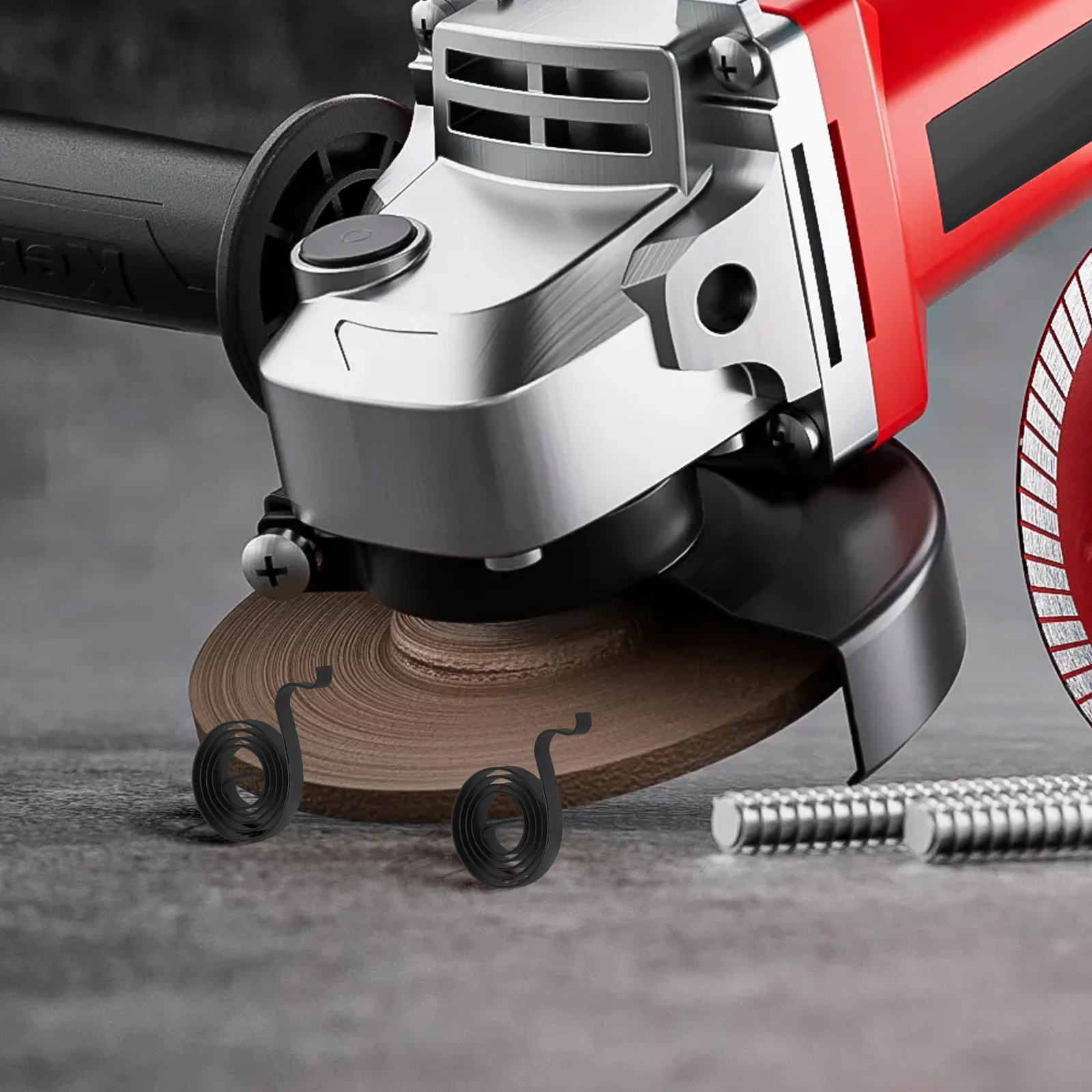 

Angle Grinder Carbon Brush Holder for Power Tools Alloy Spring Replacement Parts