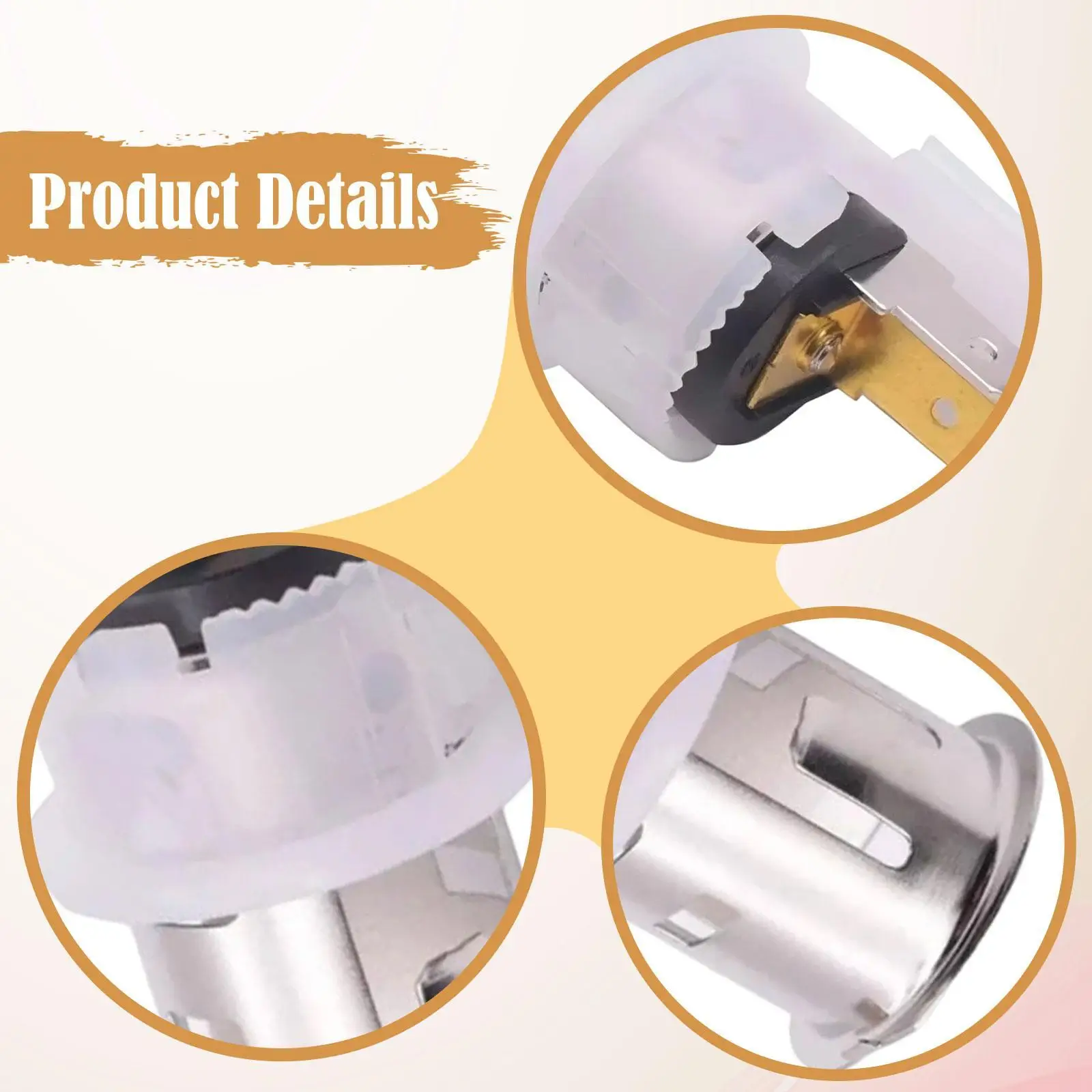 Enchufe para encendedor de cigarrillos, fácil instalación, ligero, resistente, reparación 951204F000 95120-4F000, accesorio para Hyundai