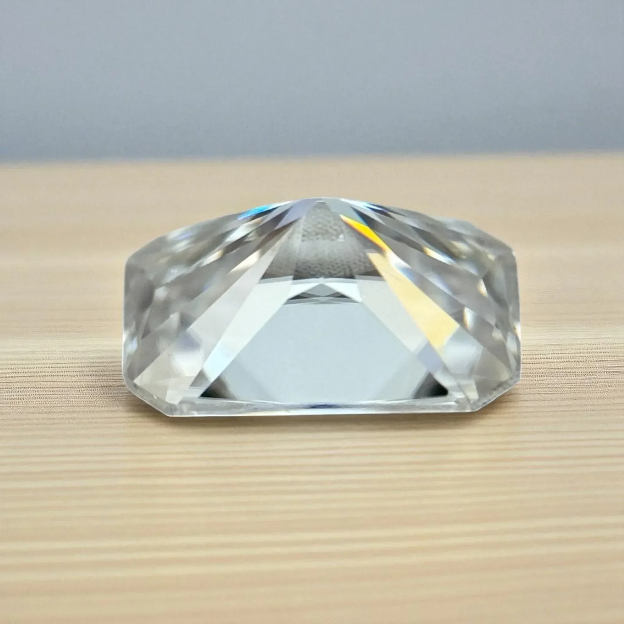

Moissanite Stone Radiant Cut D Color VVS1 with GRA Certificate Gemstone Charms Beads Pass Diamond Tester for jewel making