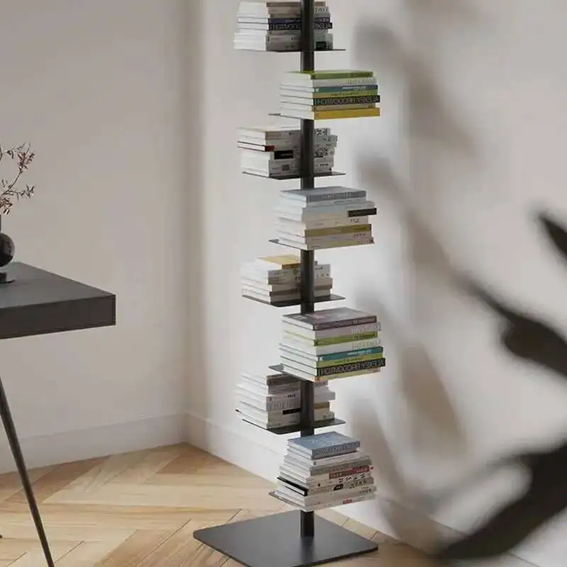 

Closet Shelves Floor Bookcases Storage Children Modern Bookshelf Living Room Stand Libreria Scaffale Minimalist Furniture