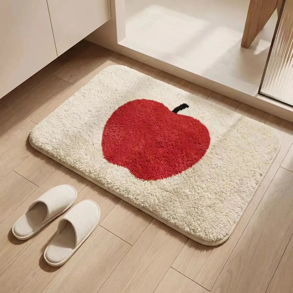 VIKAMA Leather Mat Waterproof Oil-Proof Washable Table Desk Long Anti-Slip Protector for TV Stand Sideboard Shoe Cabinet
