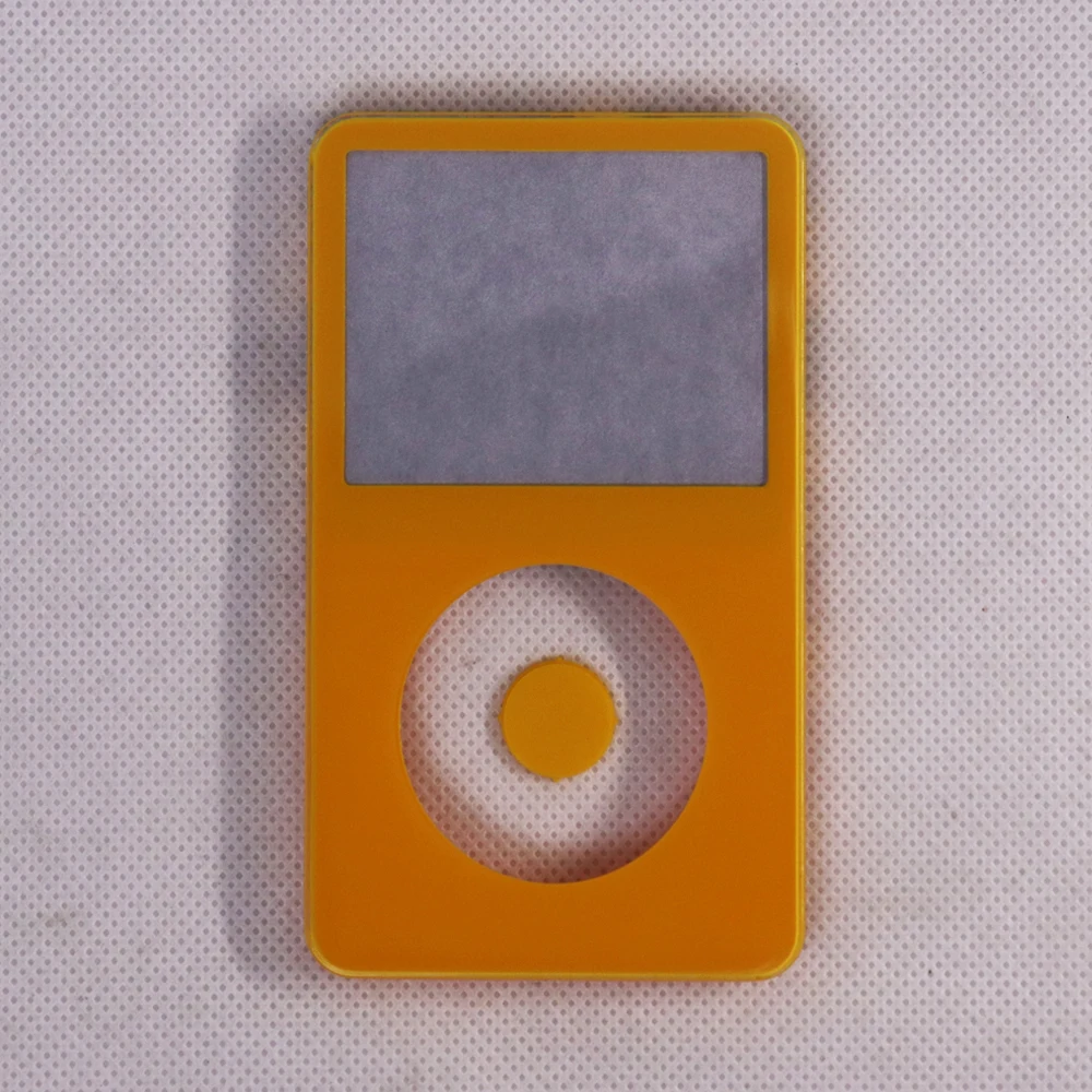 yellow red clear purple white black front faceplate housing cover case and central button for iPod video 5th 5.5th60gb30gb80gb image 2