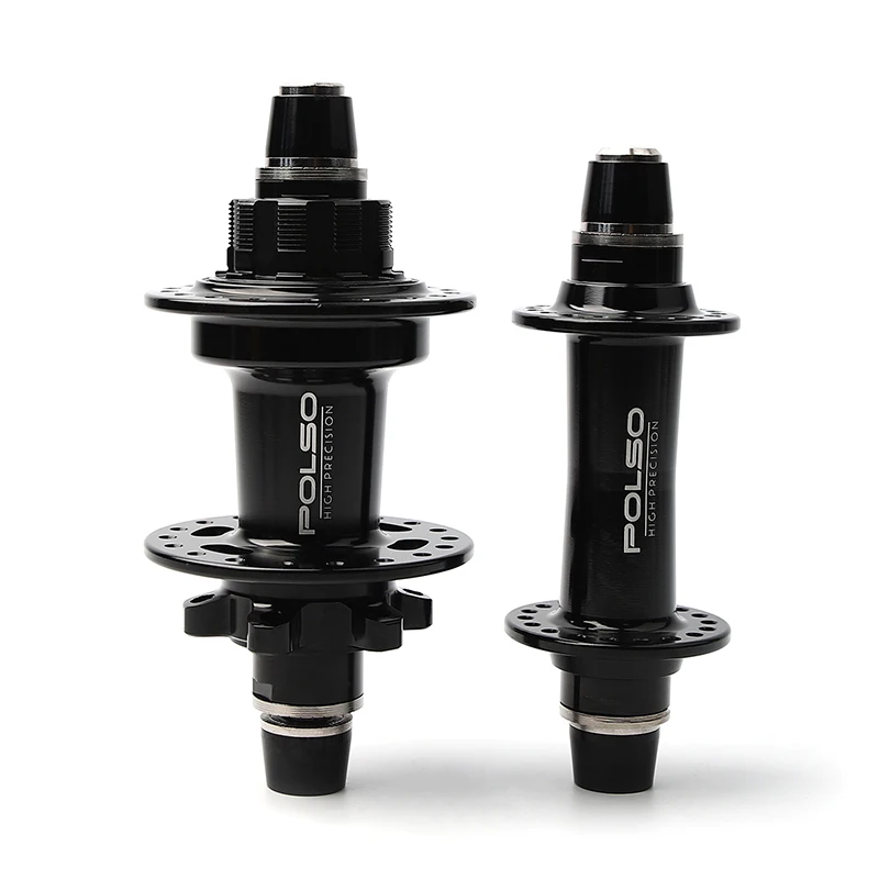 Ultralight BMX Racing Rear Front Wheel Hub with 6-Staple Disc Brakes BMX Wheel Hub 110mm 120 Click Sound 4