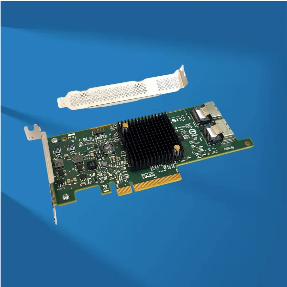 9207-8i 8-Port 6Gbps SAS HBA Controller PCIe 3.0 x8 IT Mode for TrueNAS unRAID ZFS Storage
