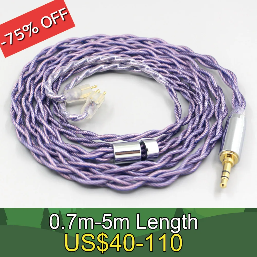 

Type2 1.8mm 140 cores litz 7N OCC Earphone Cable For Fitear To Go! 334 private c435 mh334 Jaben 111(F111) MH333 22 LN007889