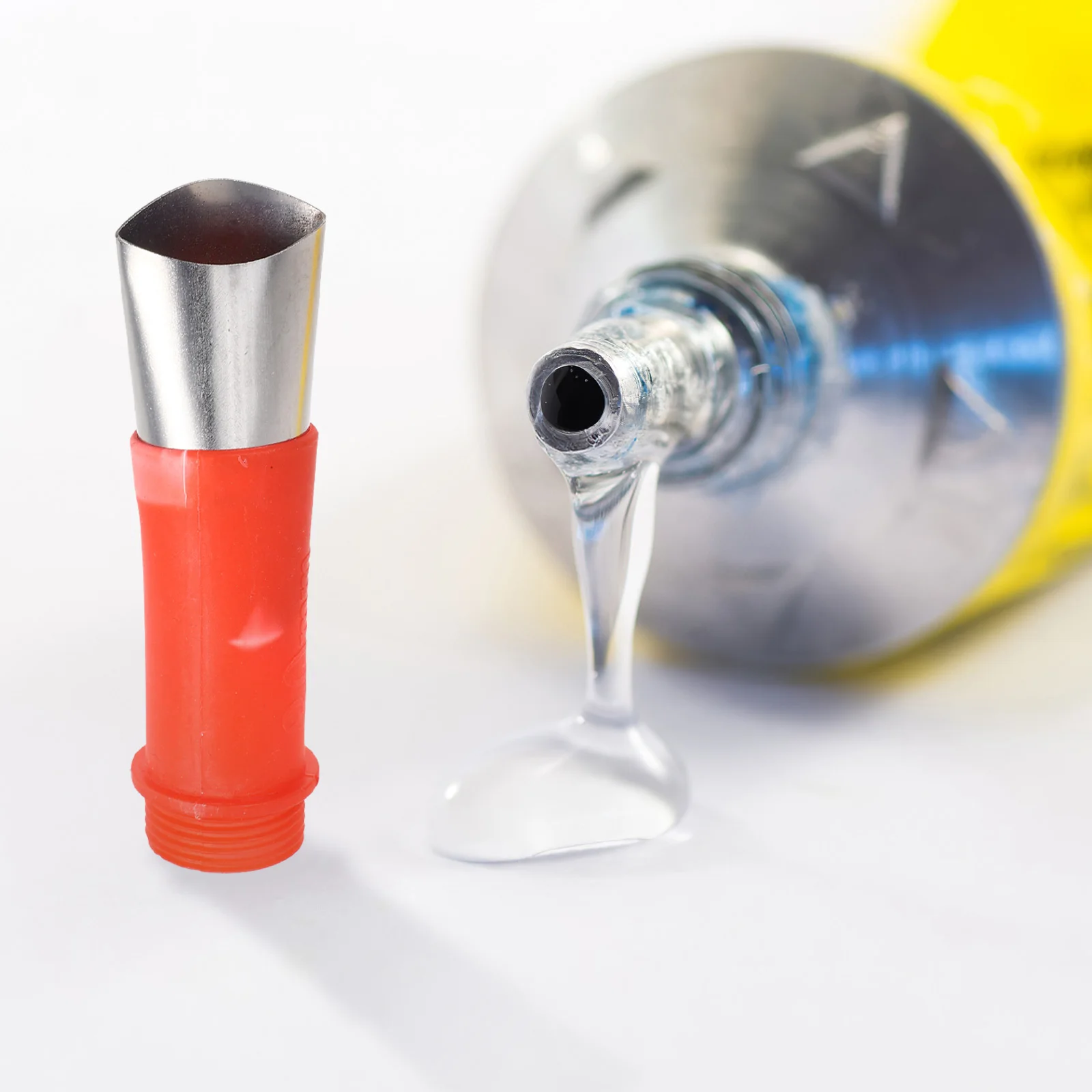 

1 set Stainless Steel Caulking Nozzle Reusable Detachable Sealant Applicator Glue Dispenser Mixing Tool For Silicone Epoxy Resin