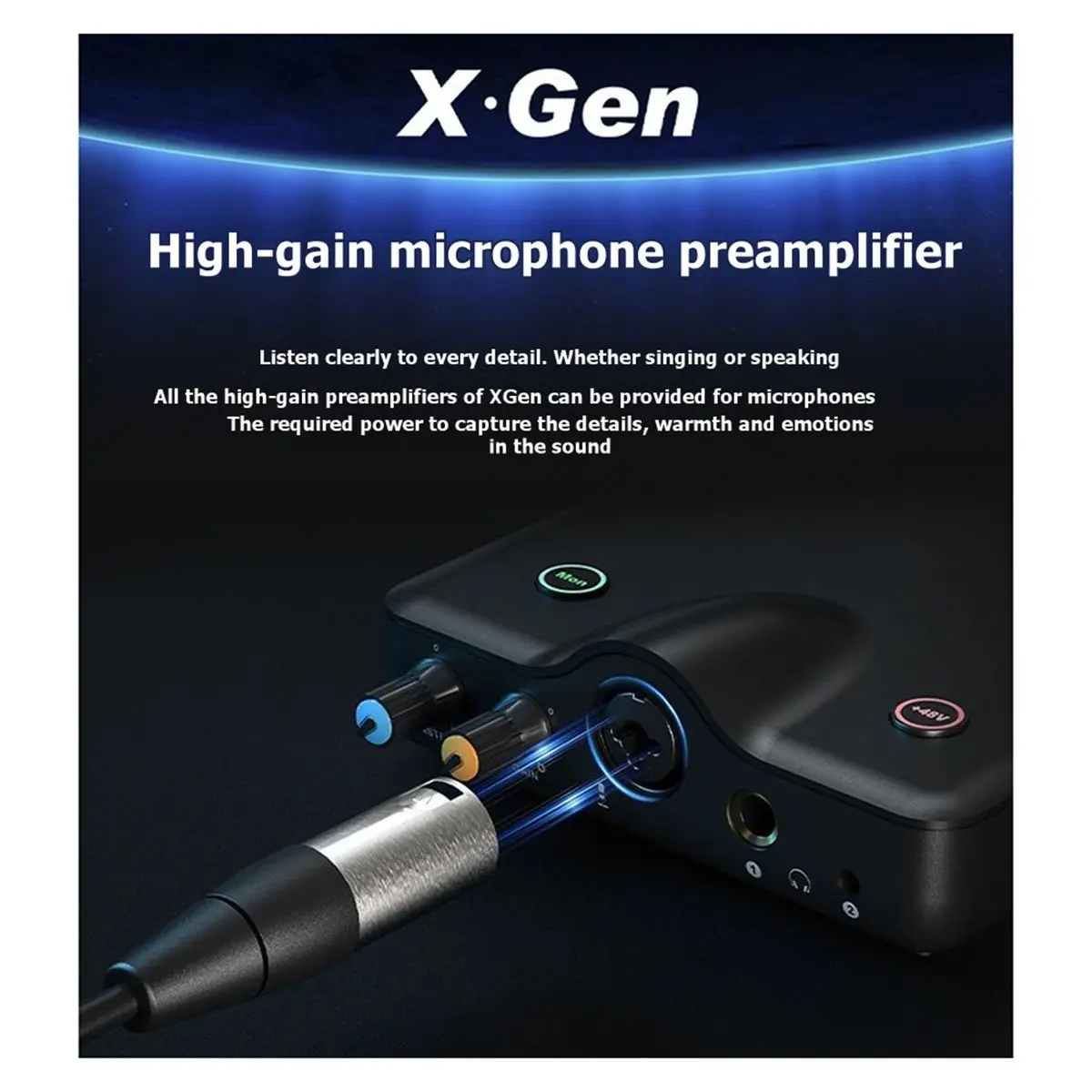 New Electronics Sound Card Computer Live Professional Digital Audio Interface Voice Room, Singing, Recording, , Radio, Xgen