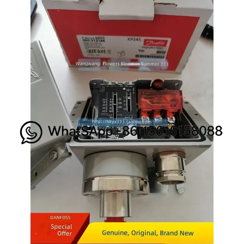 Danfoss Pressure Switch KPS45 060-312166 060-3121 High Quality Pressure Control Relay for Refrigeration Compressor Industrial