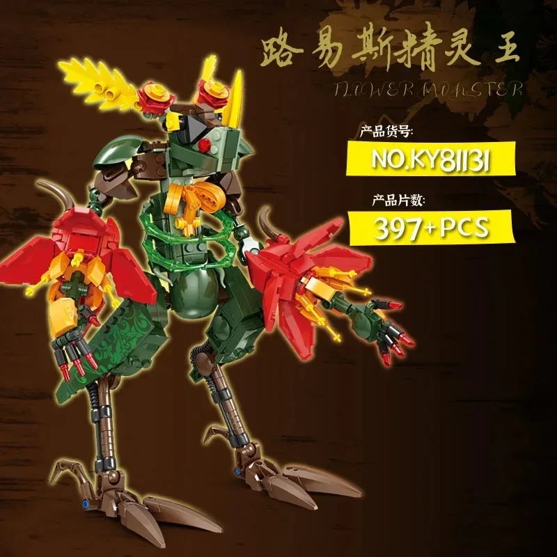 Décennie s de Construction MOC Stranger Monster pour Garçon, Briques Anime Strange Thing, Ensemble de Modèles DIY pour Enfants, Cadeaux d'Anniversaire