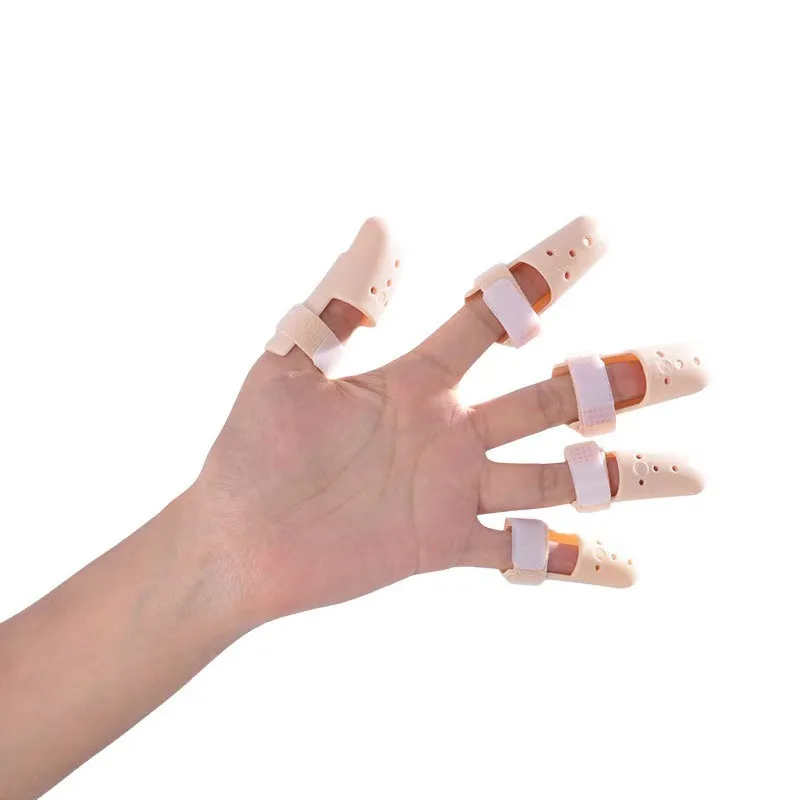1Pcs Adjustable Finger Fixing Splint-Medical Finger Splint Straightener Brace- For Straightening & Injury Protection Pain Relief