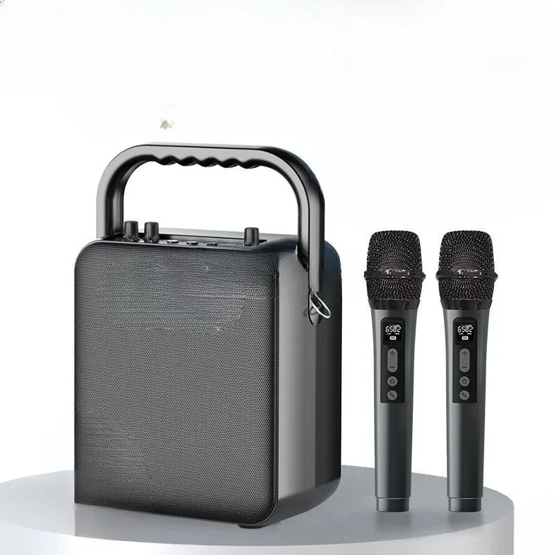 Portable Portable Home Wireless Microphone K Song High Power Speaker