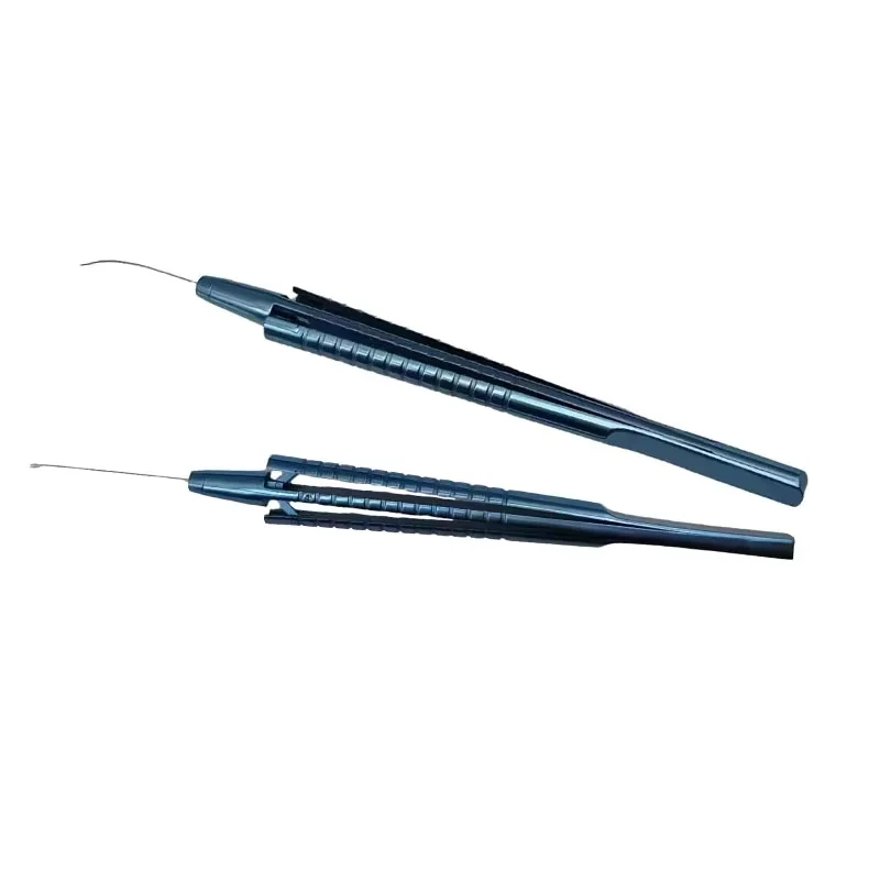 25G مقص جراحي فيتريوريتينال أدوات طب العيون