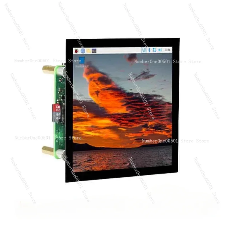 4-Inch display compatible with HDMI dual capacitive touchscreen square LCD 720 × 720 IPS