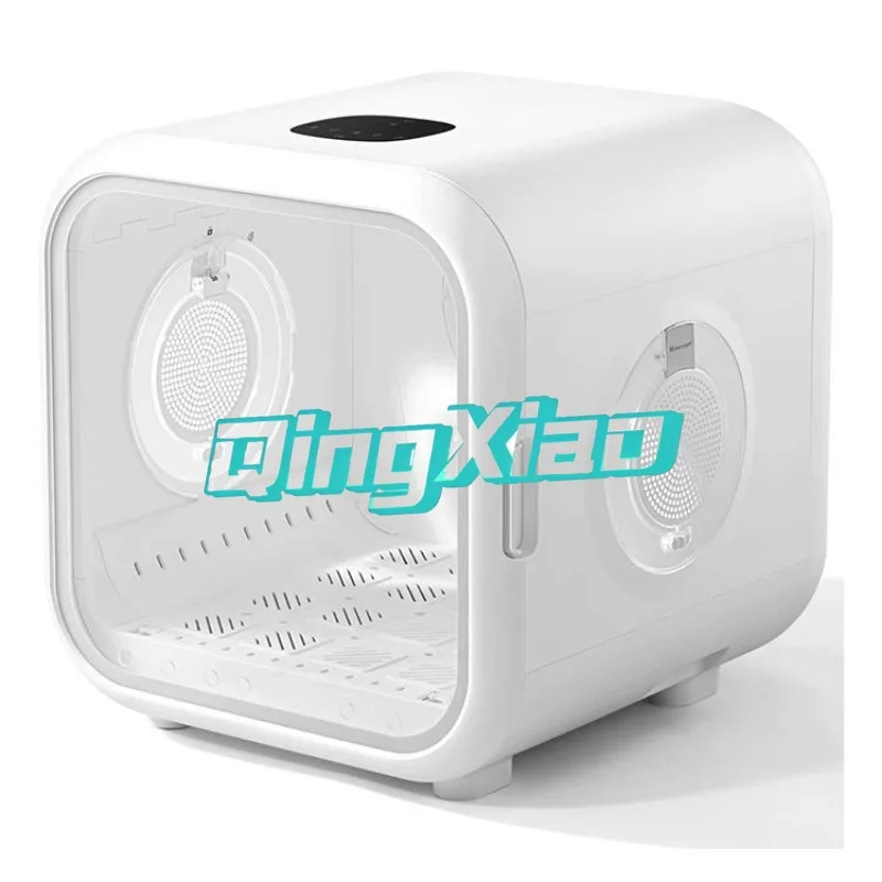 Pet Grooming Pet Dryer Box For Cats And Dogs 80L Dual Fan Silent Blower With UV Sterilization With APP Control For Pet Grooming