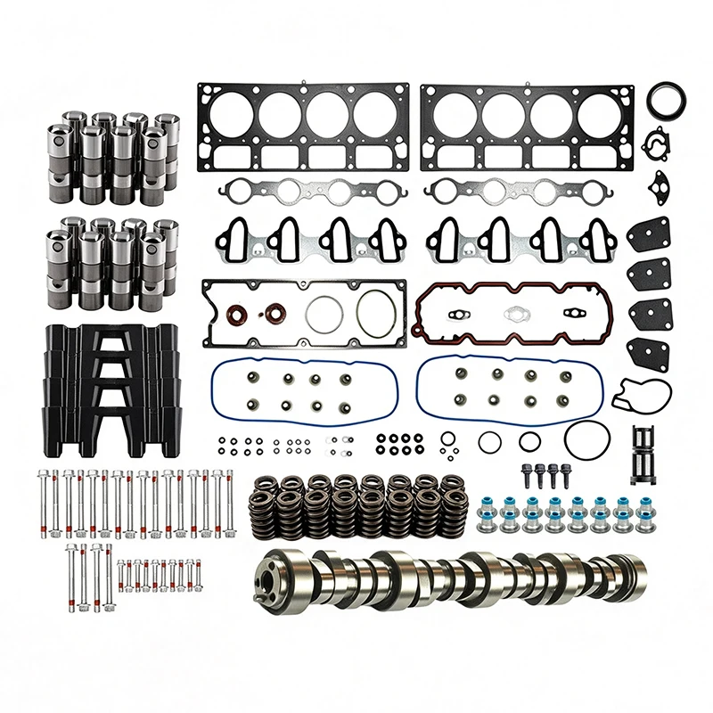 #￥for12499225 HL124 E1840P 12482063 Stage 2Camshaft HydraulicLifters Head GasketComplete Top End Rebuild Kit Fit V8 Engine Parts