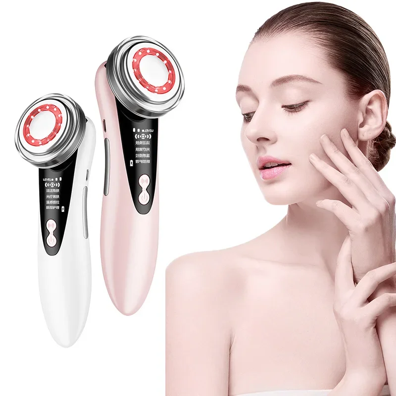 EMS Low Frequency Facial Massager Skin Care Tool Phototherapy Face Lift Tighten Multifunction Firm Device Face Skin Rejuvenation