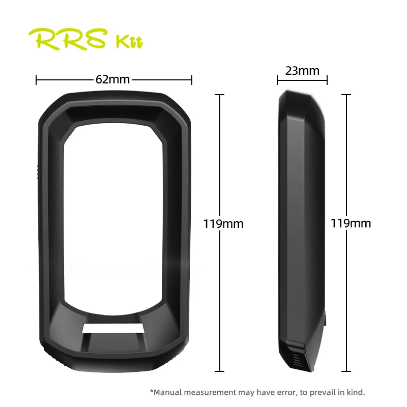 For Garmin 1050 Bike Computer Silicone Protector Cover Soft Edge Protective Case Screen Protector Film Cycling Accessories