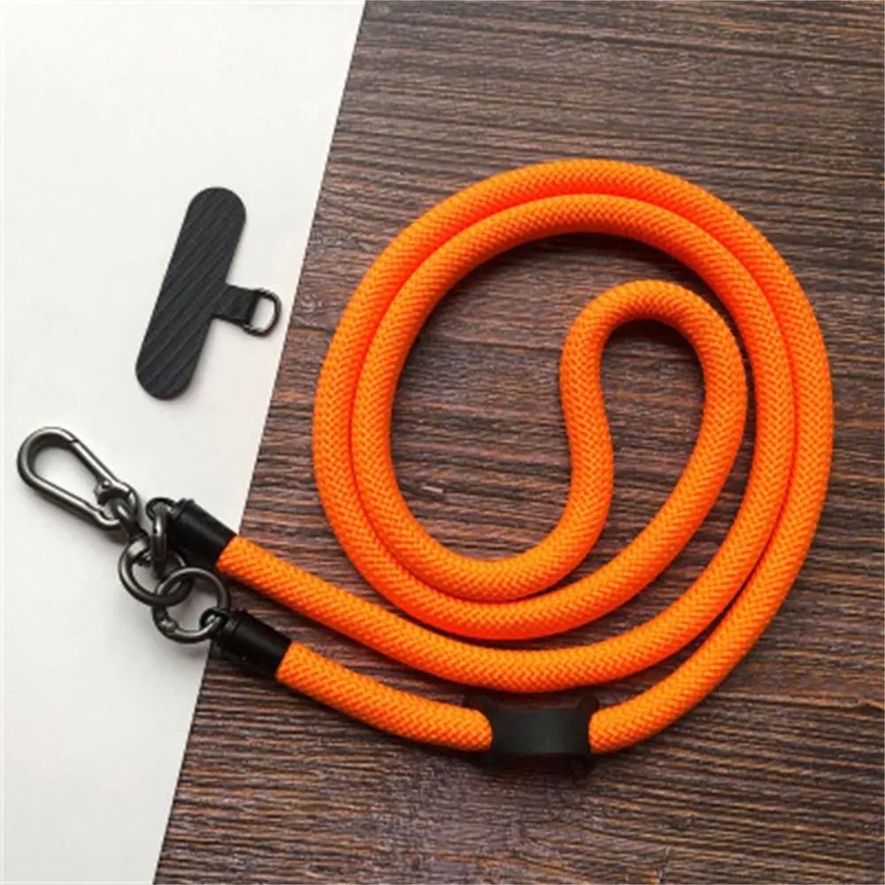 

Adjustable Crossbody Phone Lanyard Anti-lost Detachable Phone Neck Strap 8mm Safety Rope Mobile Phone Strap Phone Charm