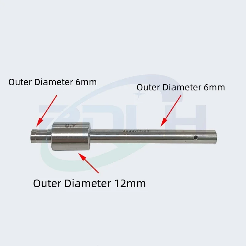 1PCS 6x80mm Ruby Guide Nozzle Long Type for EDM Drilling Machine Custom Available