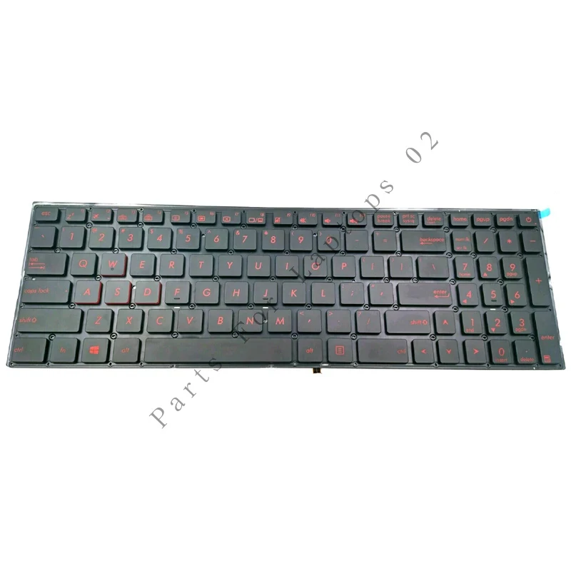 Nuevo teclado retroiluminado en inglés para portátil Asus ROG G501 G501J G501JW G501V G501VW ZenBook Pro UX501 UX501J UX501JW UX501V UX501VW