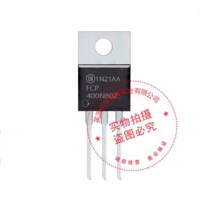 New Original 2Pcs FCP400N80Z TO-220 800V 14A MOSFET Field-effect Transistor Good Quality