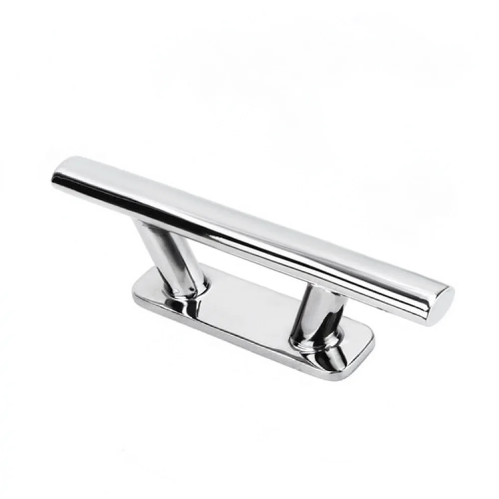 316 Stainless Steel Hollow Cleat Boat Yacht Docking Rope Mooring Deck Hardware Marine Accessory Silver Mirror Polished