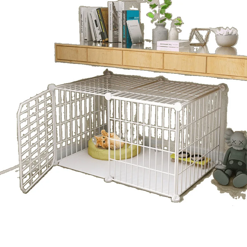 

Cat cage Small household Indoor with toilet Integrated pet products Cat cat house Kitten house First floor villa