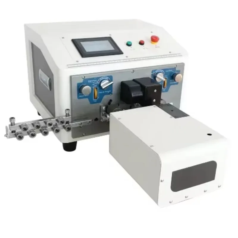 Factory Supply Automatic Multicore Flat Cable Cutting Stripping And Twisting Machine For Single Wire
