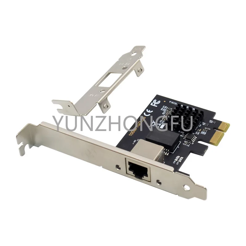 2.5g Nic Pcie X1 Single-port 2500m Gigabit Rtl8125b Chip Supports Pxe Diskless Startup