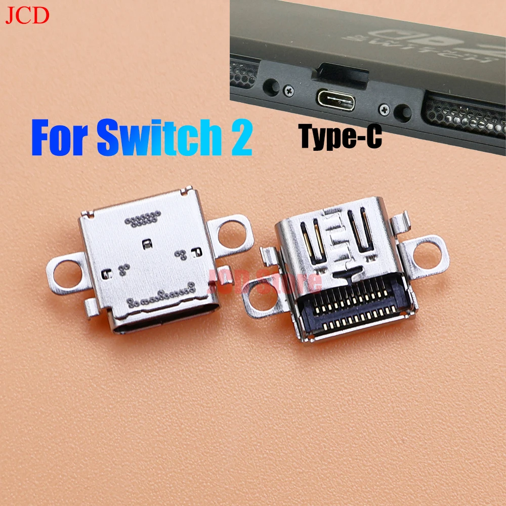 オリジナル新充電ポート電源コネクタ USB タイプ C Nintendo Switch2 NS 2 NS2 コンソール充電器ソケット修理