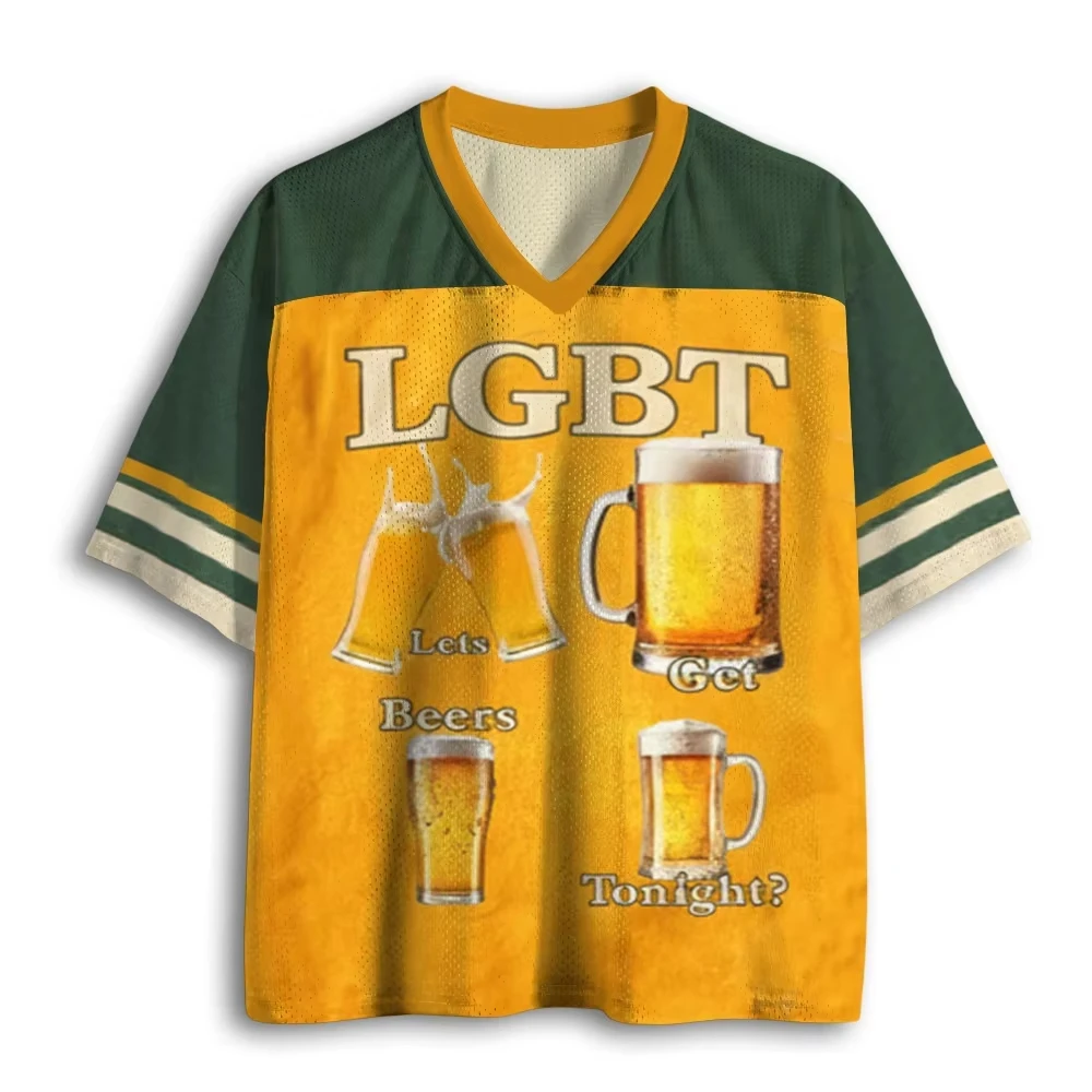 Funny Beer Meme 3D Print Summer Casual Men T Shirt Women Tee Boys Top V Neck Children Parent Child Quick Dry Short Sleeves Kids