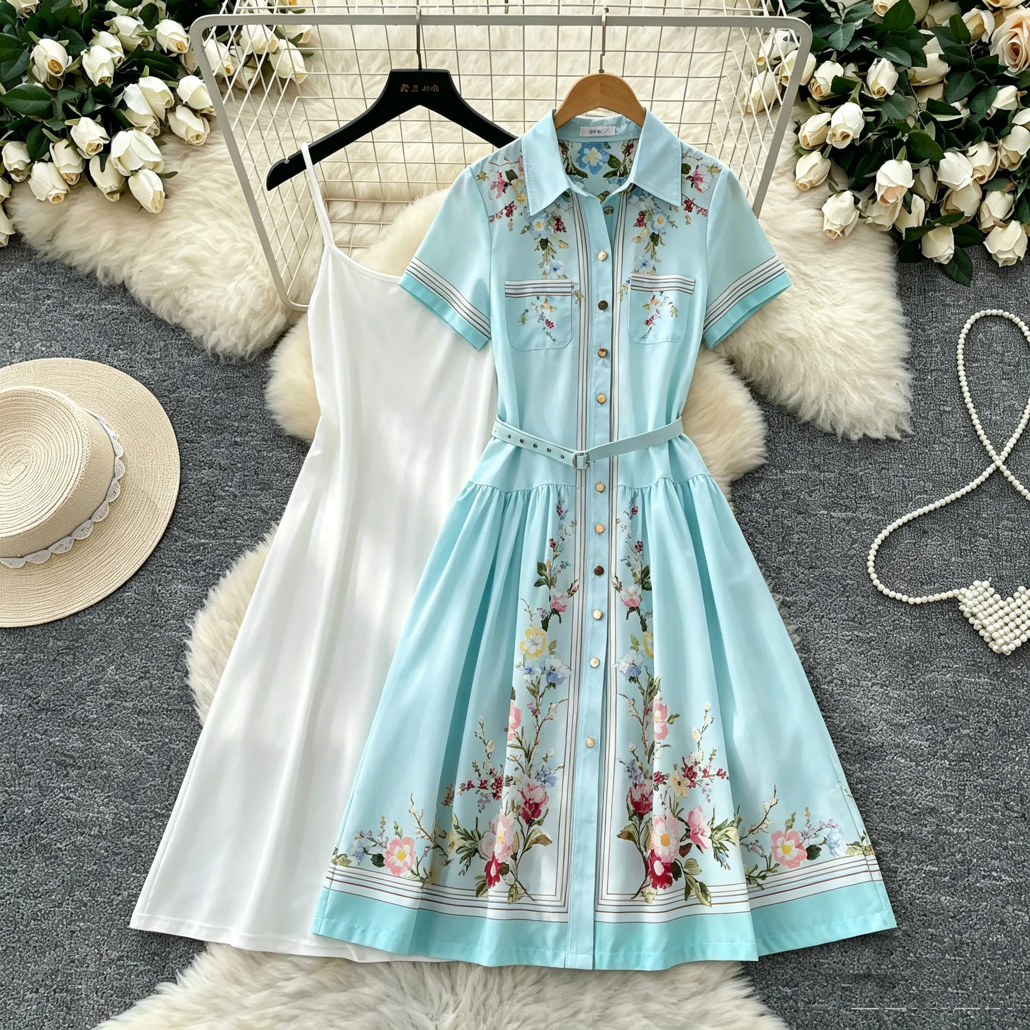 dress with slip