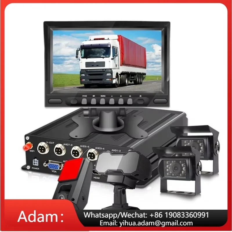 

CCENTEN Collision Car And Video Drive Call Anti Sleep Warning AI 4ch Mdvr Truck Dvr Mobile 4g Gps Bus Cctv Camera