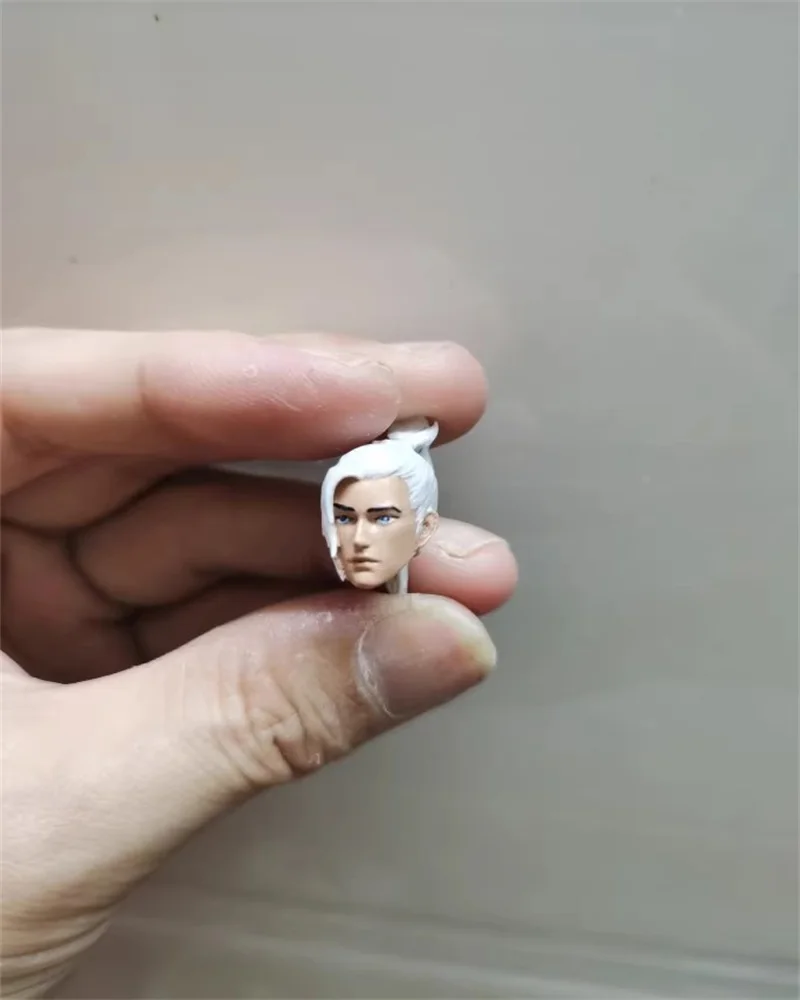 Pequeño soldado masculino Zhao Yun, modelo tallado de cabeza a la moda, accesorios de alta calidad, cuerpo de figuras de acción de 3,75 pulgadas, 1/18