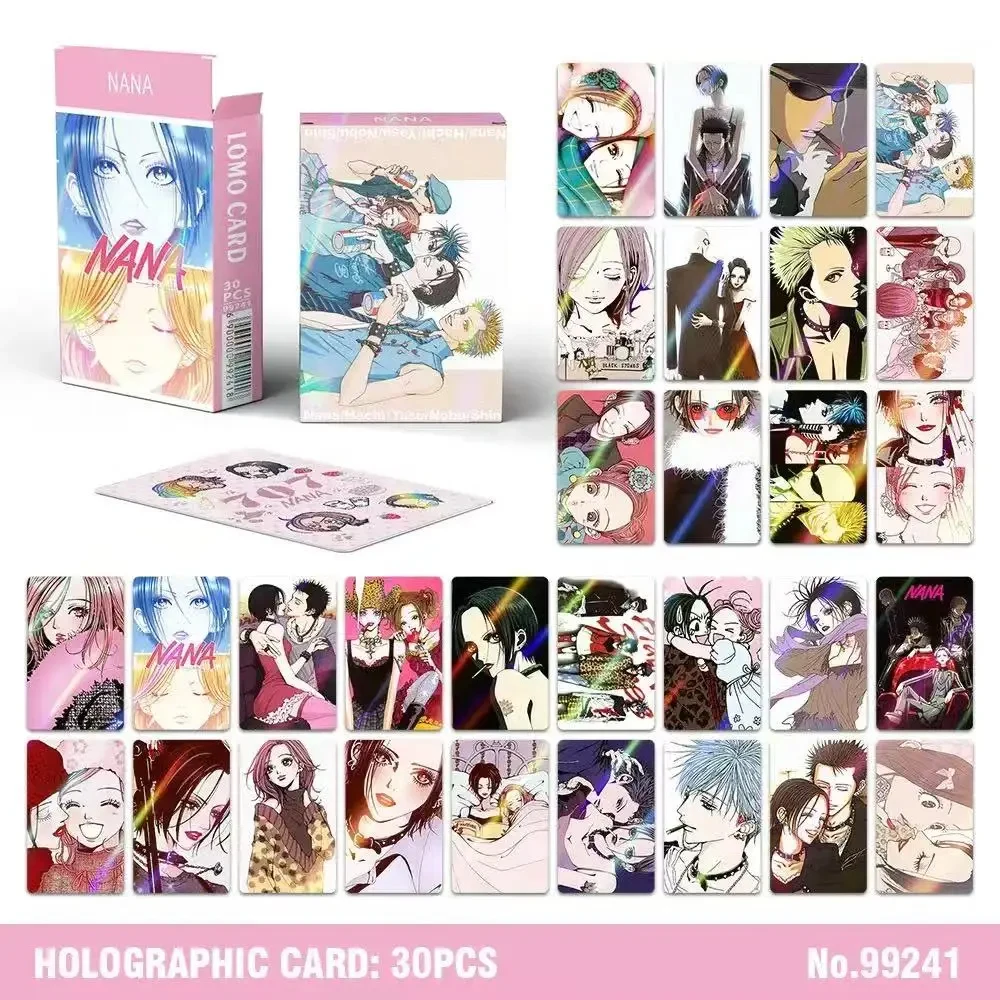 30pcs Japanese Manga NANA Photo Cards Set - Komatsu Oosaki Nana Collectible LOMO Card Fans Collection Gift view 3